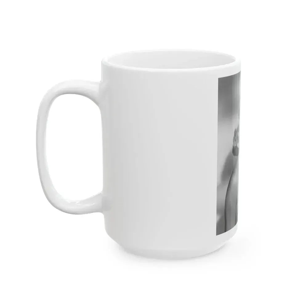 Diana Dors #15 (Vintage Female Icon) White Coffee Mug - Go Mug Yourself