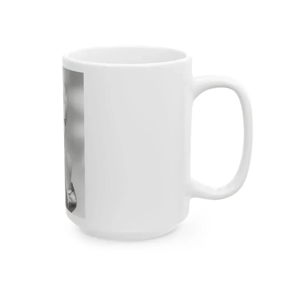 Diana Dors #15 (Vintage Female Icon) White Coffee Mug - Go Mug Yourself