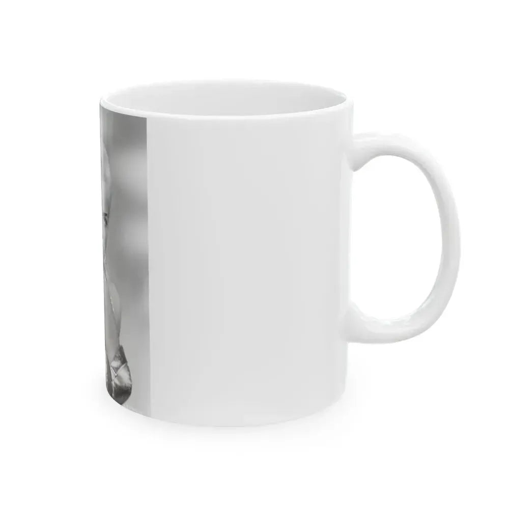 Diana Dors #15 (Vintage Female Icon) White Coffee Mug - Go Mug Yourself