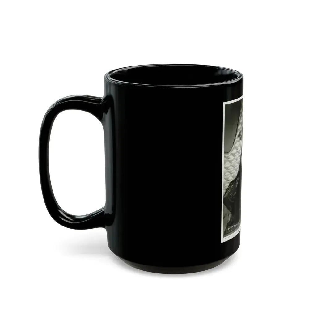 Diana Dors #150 (Vintage Female Icon) Black Coffee Mug - Go Mug Yourself