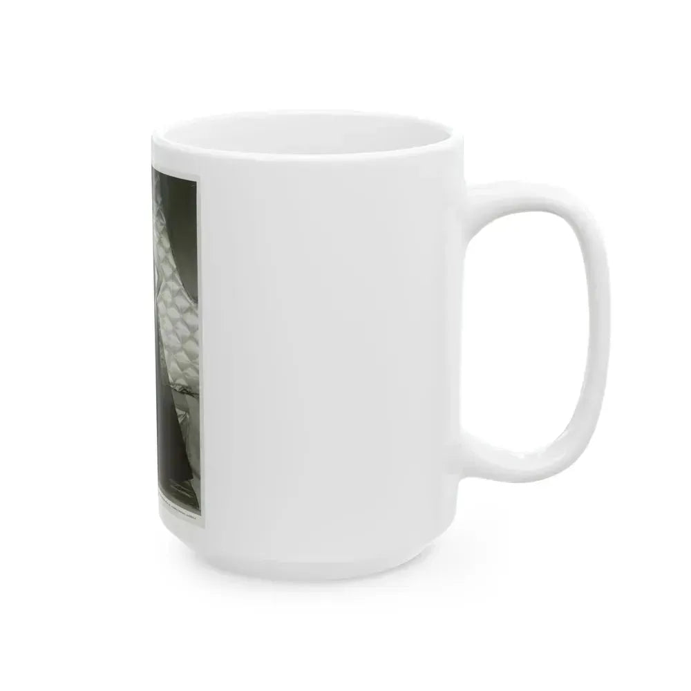 Diana Dors #150 (Vintage Female Icon) White Coffee Mug - Go Mug Yourself