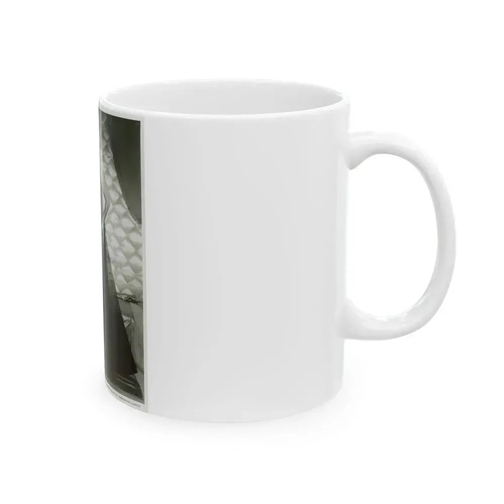 Diana Dors #150 (Vintage Female Icon) White Coffee Mug - Go Mug Yourself