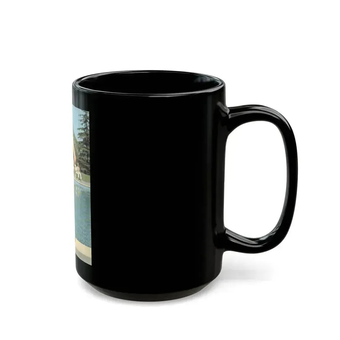 Diana Dors #154 (Vintage Female Icon) Black Coffee Mug - Go Mug Yourself
