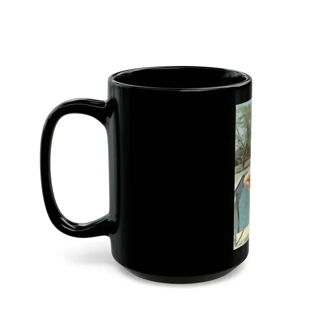 Diana Dors #154 (Vintage Female Icon) Black Coffee Mug - Go Mug Yourself