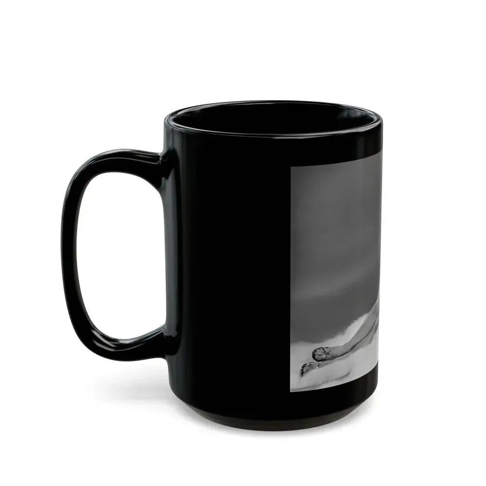 Diana Dors #155 (Vintage Female Icon) Black Coffee Mug - Go Mug Yourself