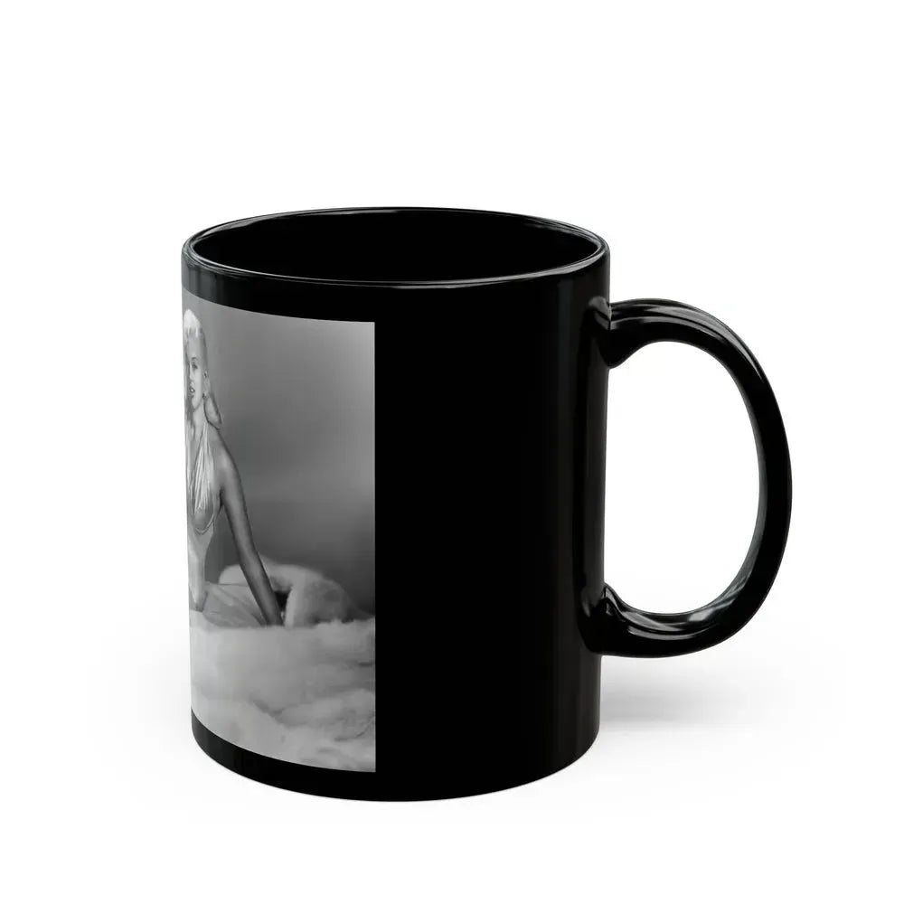Diana Dors #155 (Vintage Female Icon) Black Coffee Mug - Go Mug Yourself