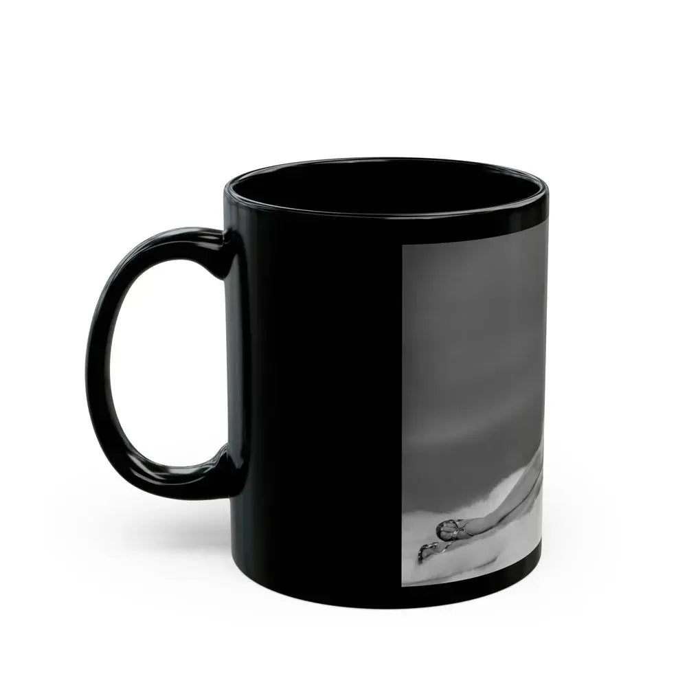 Diana Dors #155 (Vintage Female Icon) Black Coffee Mug - Go Mug Yourself