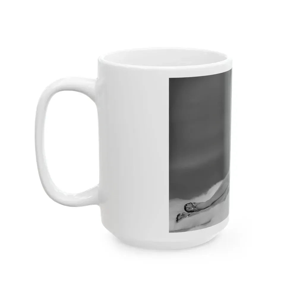 Diana Dors #155 (Vintage Female Icon) White Coffee Mug - Go Mug Yourself
