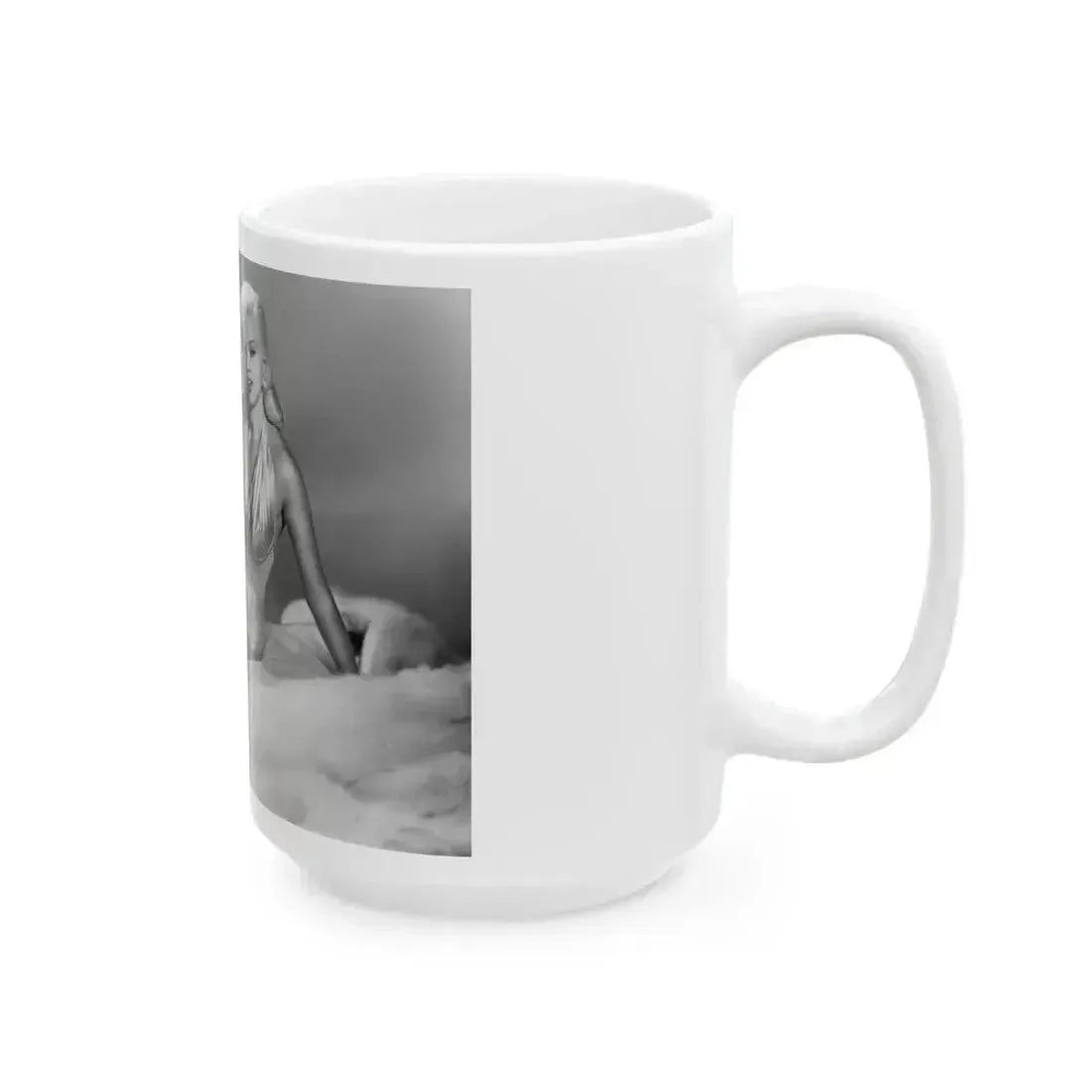 Diana Dors #155 (Vintage Female Icon) White Coffee Mug - Go Mug Yourself