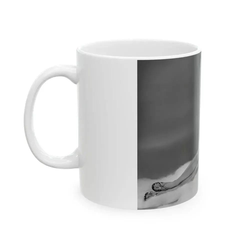 Diana Dors #155 (Vintage Female Icon) White Coffee Mug - Go Mug Yourself