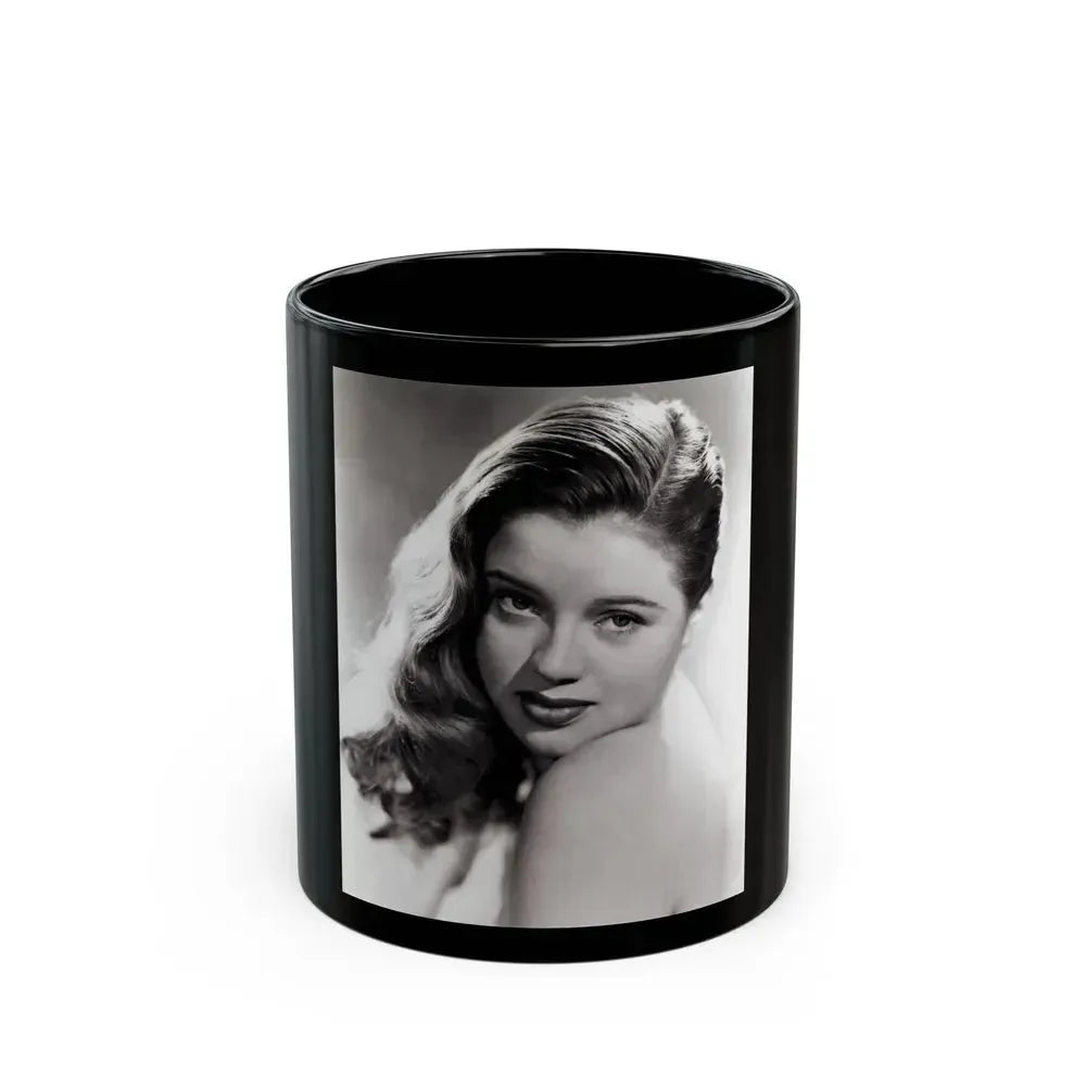 Diana Dors #156 (Vintage Female Icon) Black Coffee Mug 11oz - Go Mug Yourself