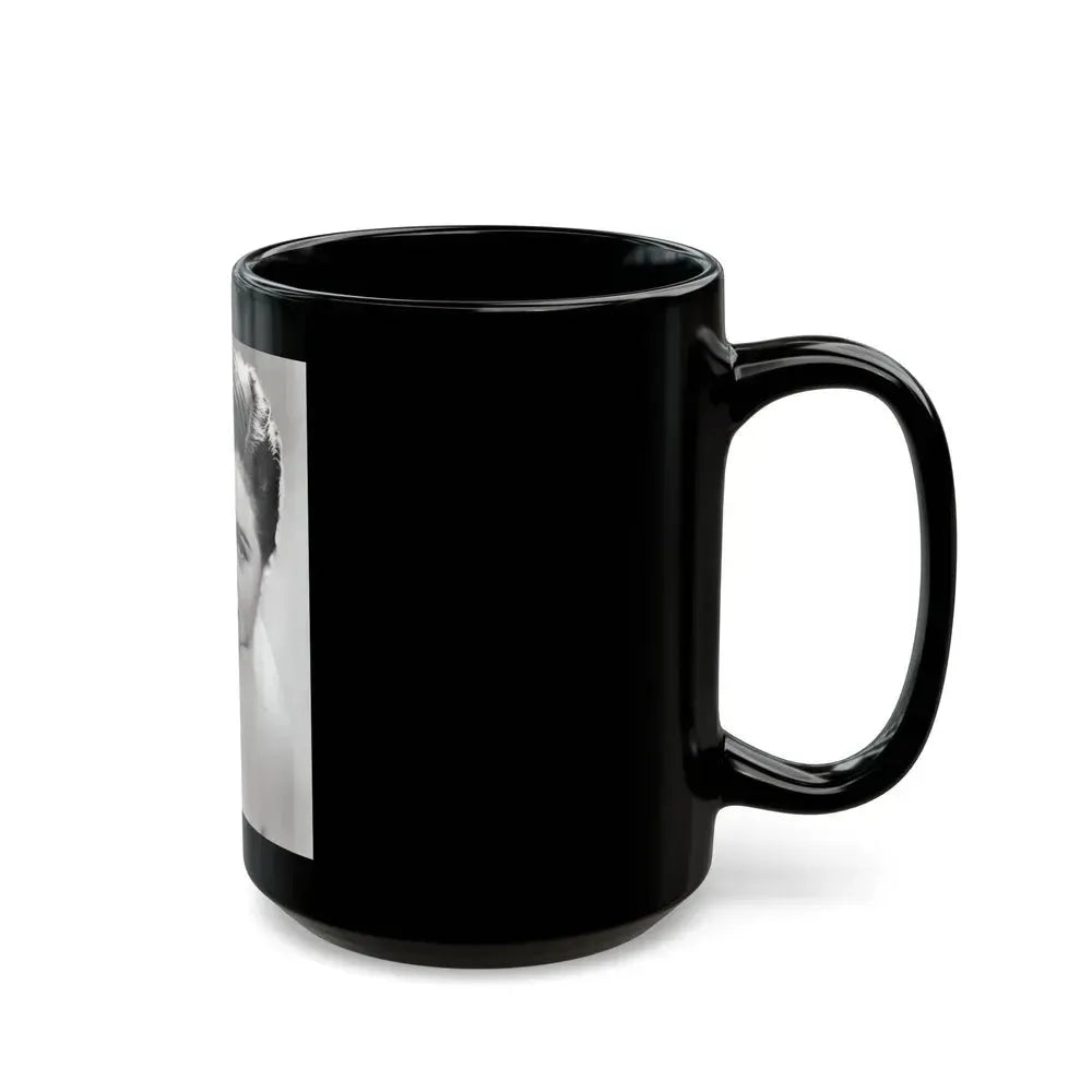 Diana Dors #156 (Vintage Female Icon) Black Coffee Mug - Go Mug Yourself