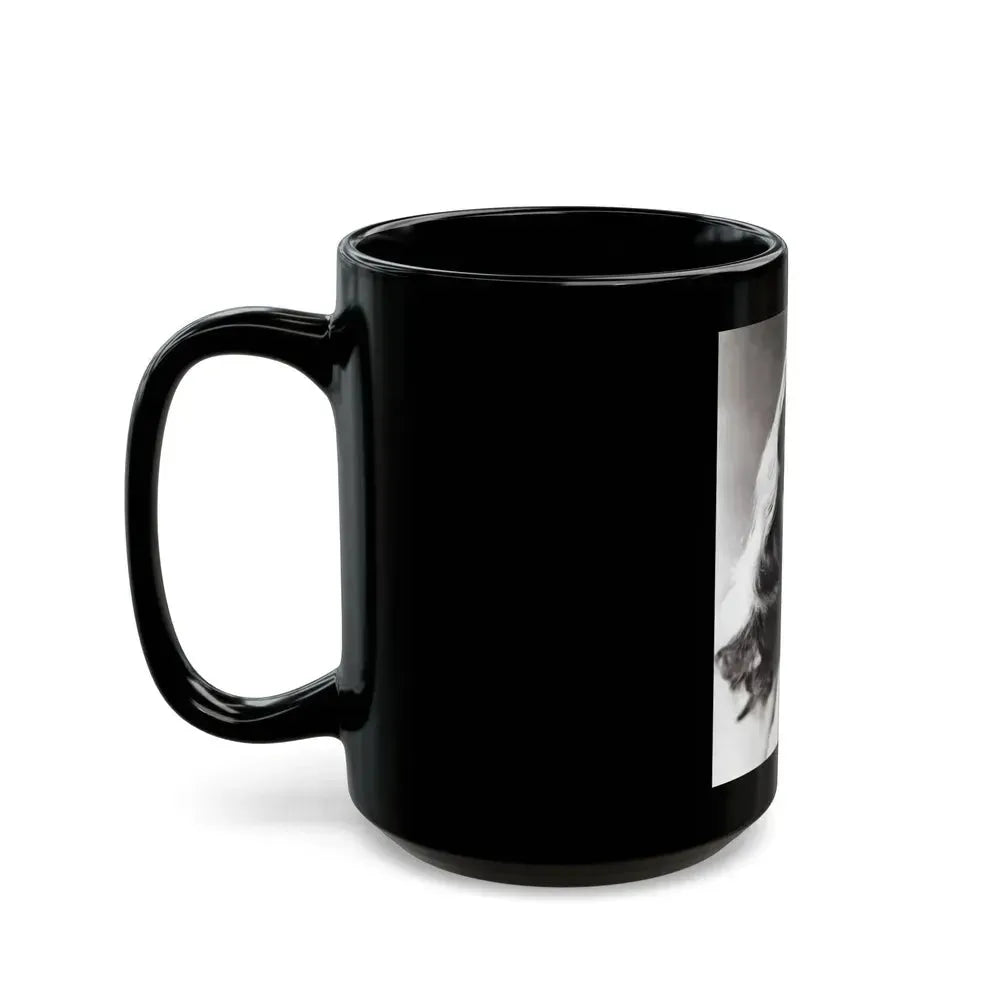 Diana Dors #156 (Vintage Female Icon) Black Coffee Mug - Go Mug Yourself