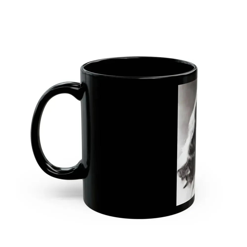 Diana Dors #156 (Vintage Female Icon) Black Coffee Mug - Go Mug Yourself