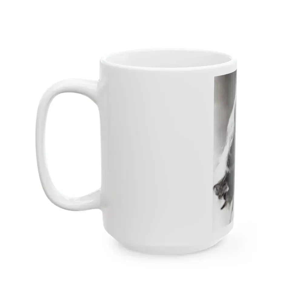 Diana Dors #156 (Vintage Female Icon) White Coffee Mug - Go Mug Yourself