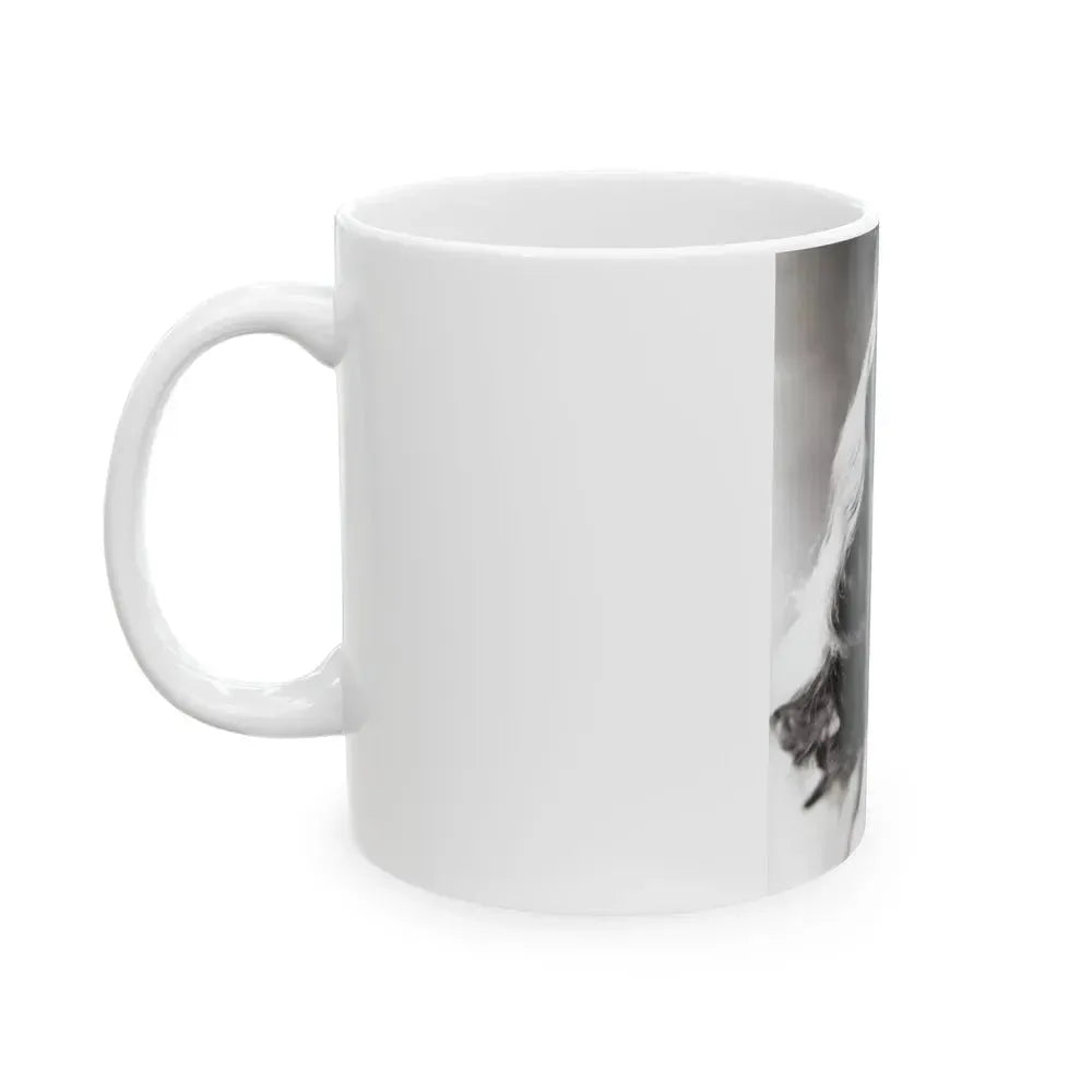 Diana Dors #156 (Vintage Female Icon) White Coffee Mug - Go Mug Yourself