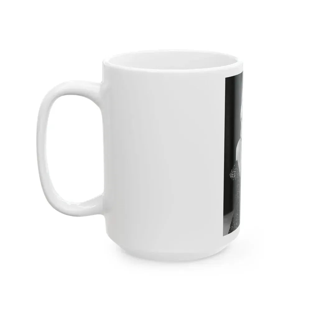 Diana Dors #158 (Vintage Female Icon) White Coffee Mug - Go Mug Yourself
