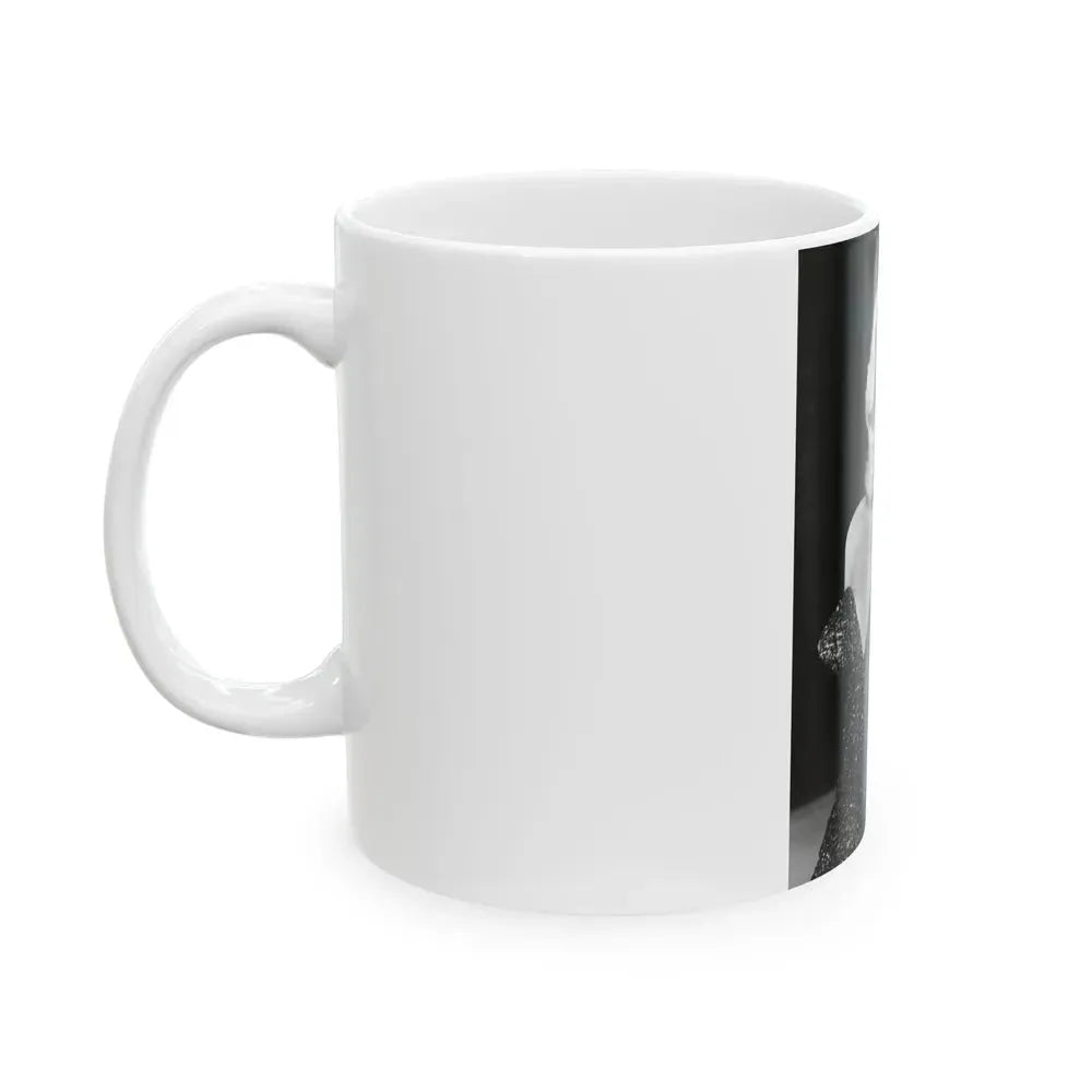 Diana Dors #158 (Vintage Female Icon) White Coffee Mug - Go Mug Yourself