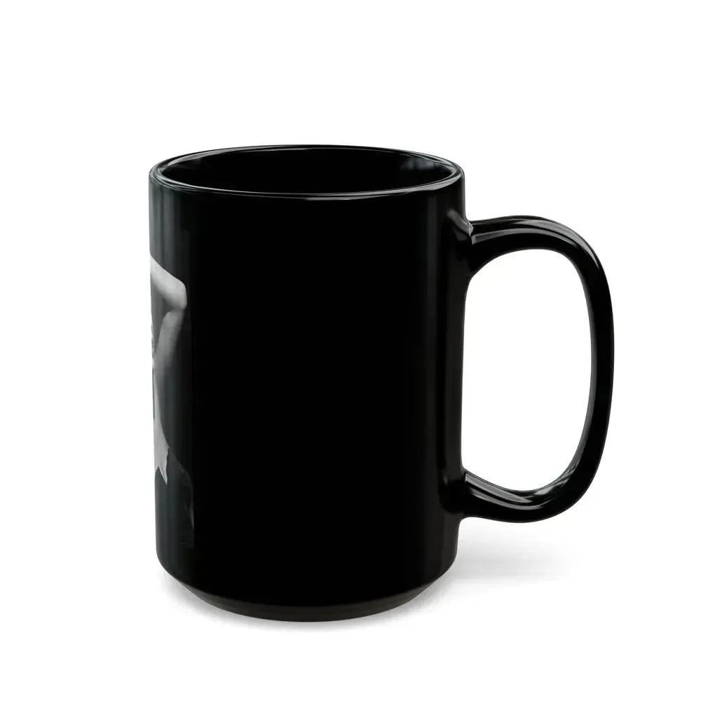 Diana Dors #159 (Vintage Female Icon) Black Coffee Mug - Go Mug Yourself