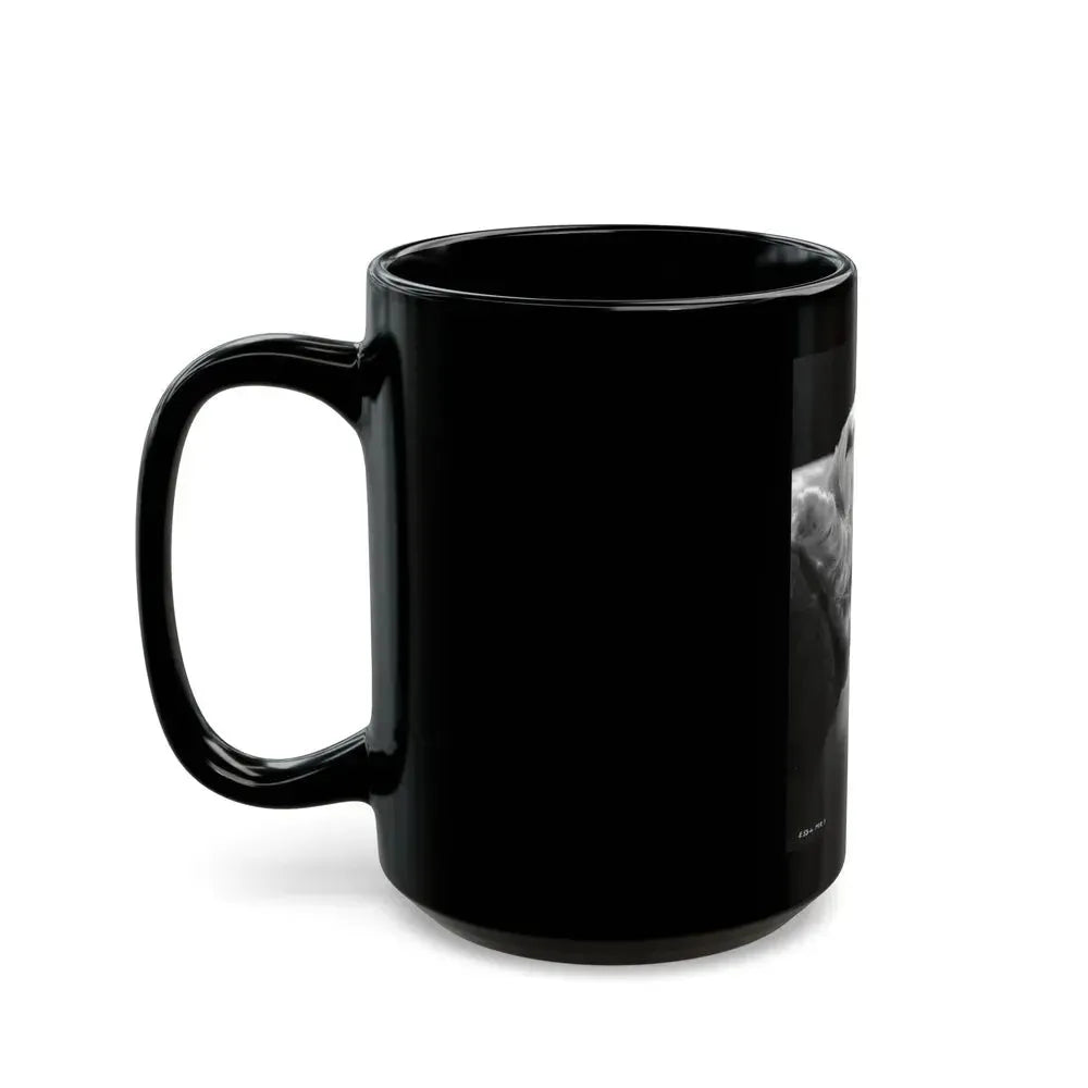 Diana Dors #159 (Vintage Female Icon) Black Coffee Mug - Go Mug Yourself