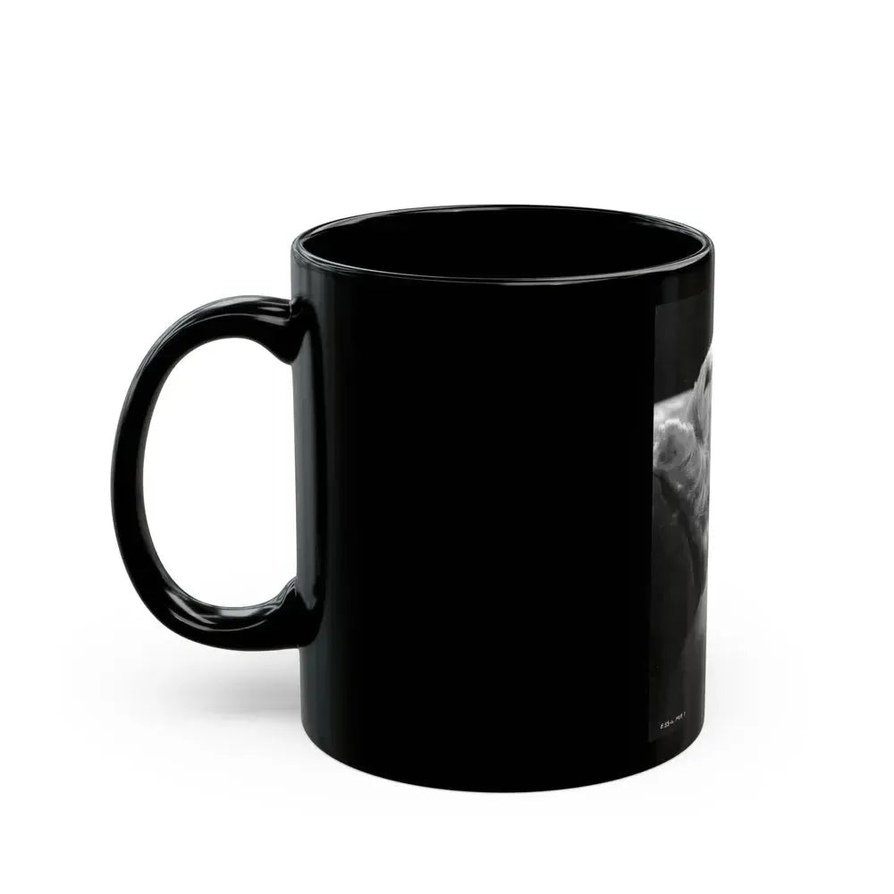 Diana Dors #159 (Vintage Female Icon) Black Coffee Mug - Go Mug Yourself