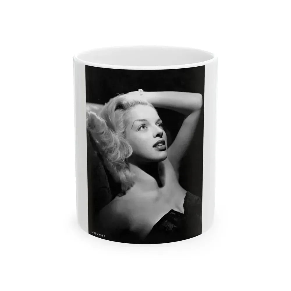 Diana Dors #159 (Vintage Female Icon) White Coffee Mug 11oz - Go Mug Yourself