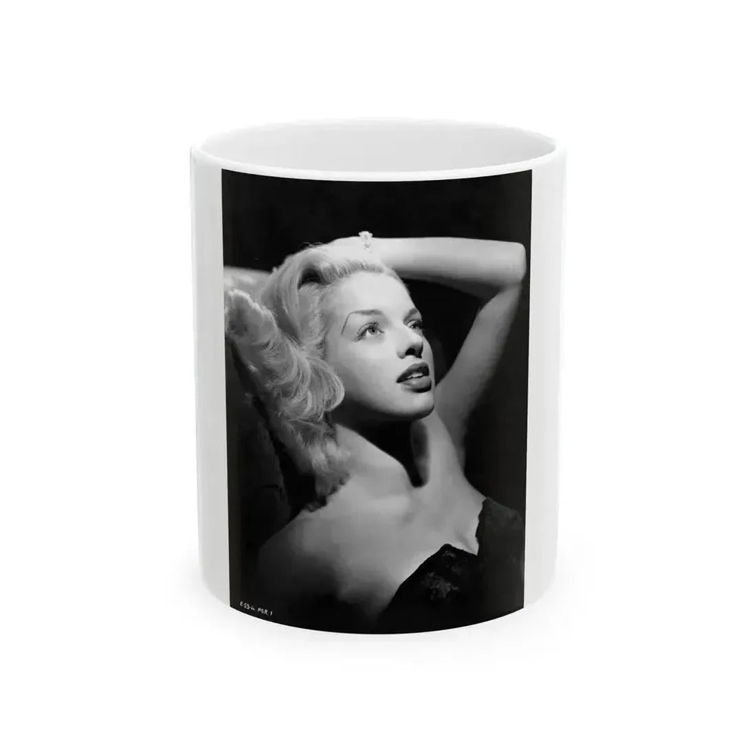 Diana Dors #159 (Vintage Female Icon) White Coffee Mug 11oz - Go Mug Yourself