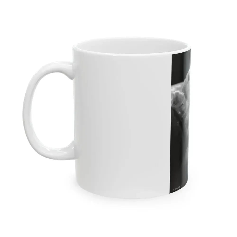 Diana Dors #159 (Vintage Female Icon) White Coffee Mug - Go Mug Yourself