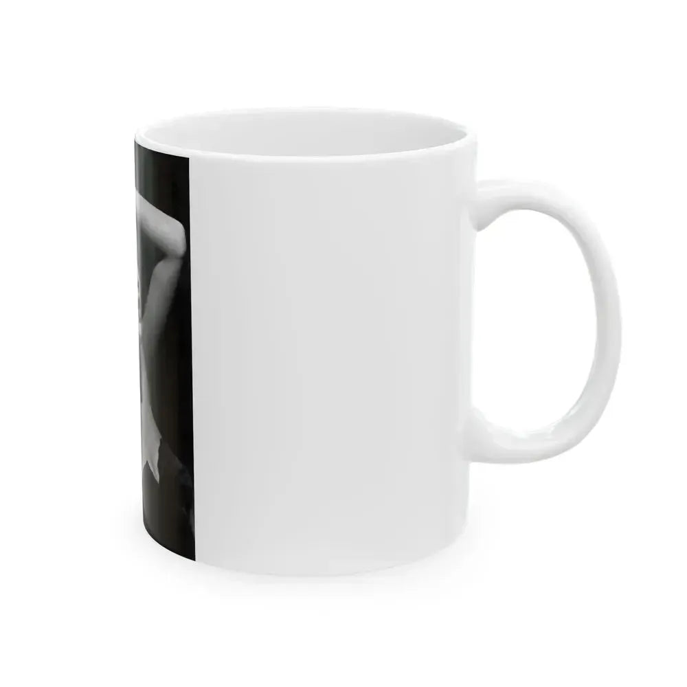 Diana Dors #159 (Vintage Female Icon) White Coffee Mug - Go Mug Yourself