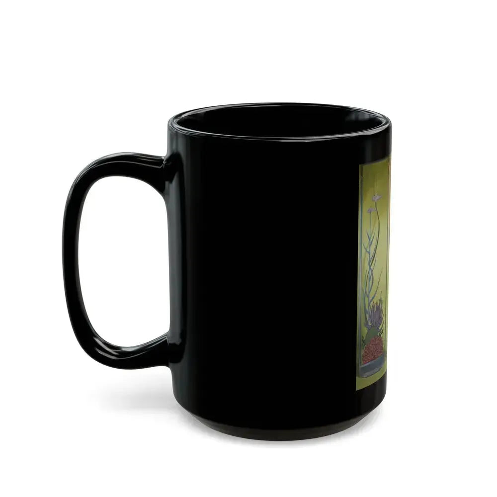 Diana Dors #160 - (Vintage Female Icon) Black Coffee Mug - Go Mug Yourself