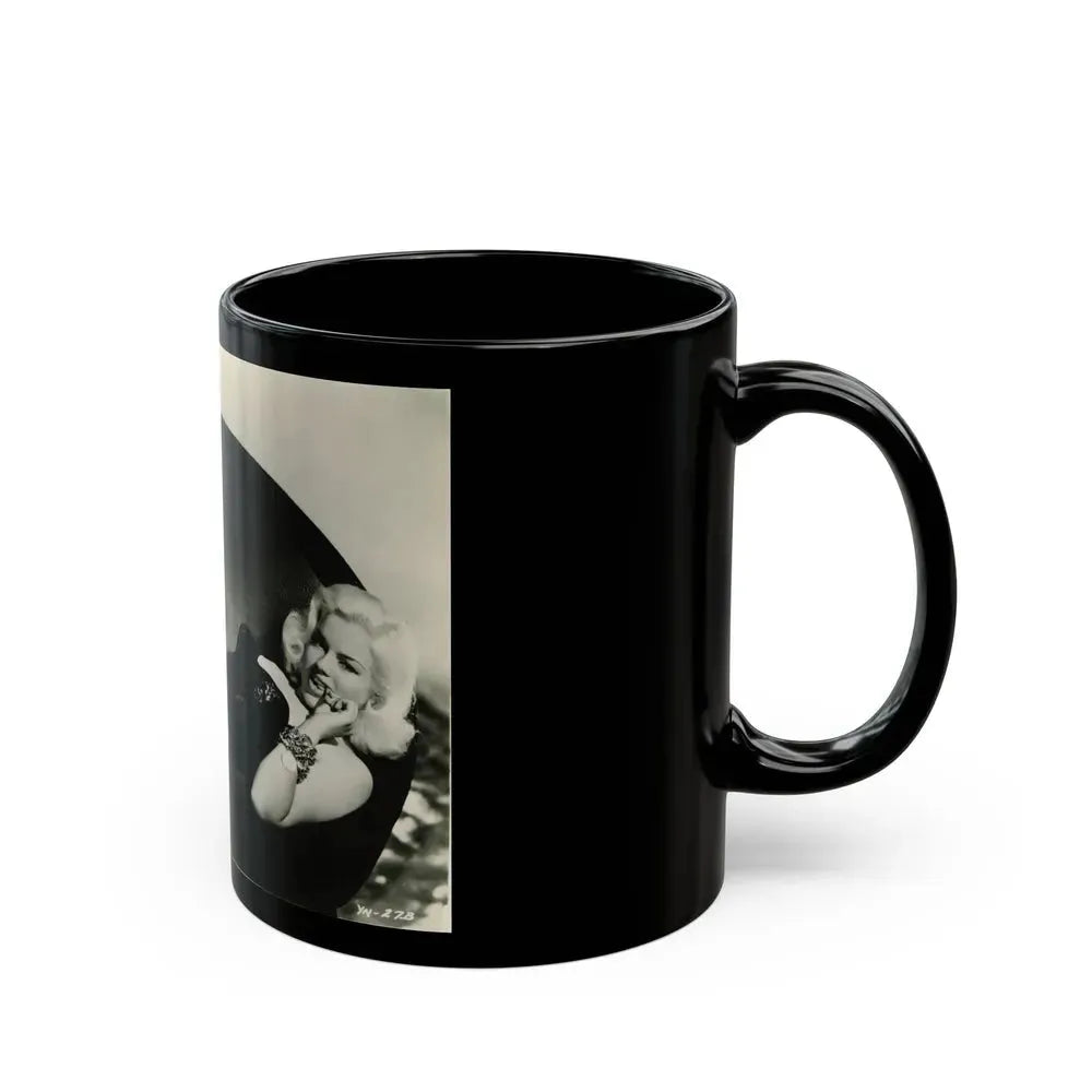 Diana Dors #164 (Vintage Female Icon) Black Coffee Mug - Go Mug Yourself