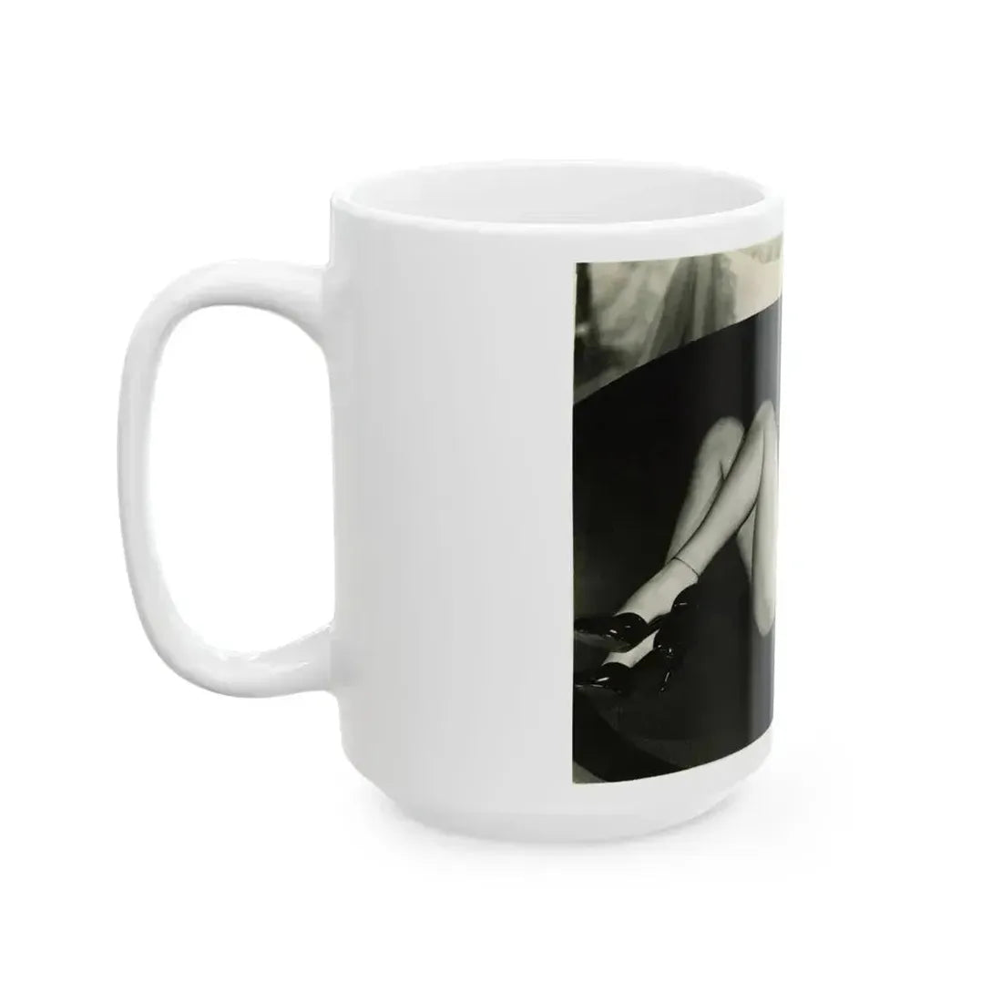 Diana Dors #164 (Vintage Female Icon) White Coffee Mug - Go Mug Yourself