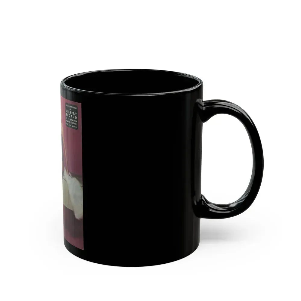 Diana Dors #165 (Vintage Female Icon) Black Coffee Mug - Go Mug Yourself