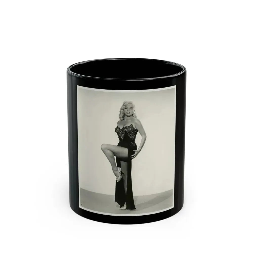 Diana Dors #167 (Vintage Female Icon) Black Coffee Mug 11oz - Go Mug Yourself