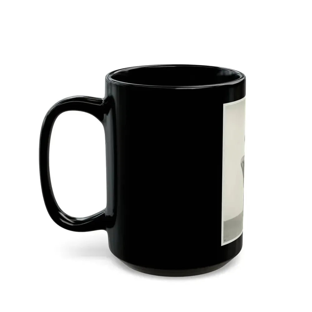 Diana Dors #167 (Vintage Female Icon) Black Coffee Mug - Go Mug Yourself