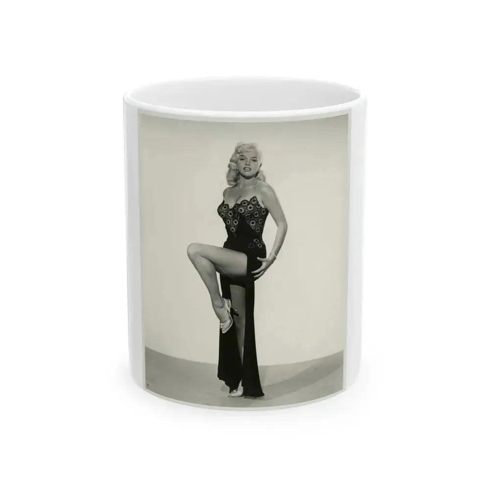 Diana Dors #167 (Vintage Female Icon) White Coffee Mug 11oz - Go Mug Yourself