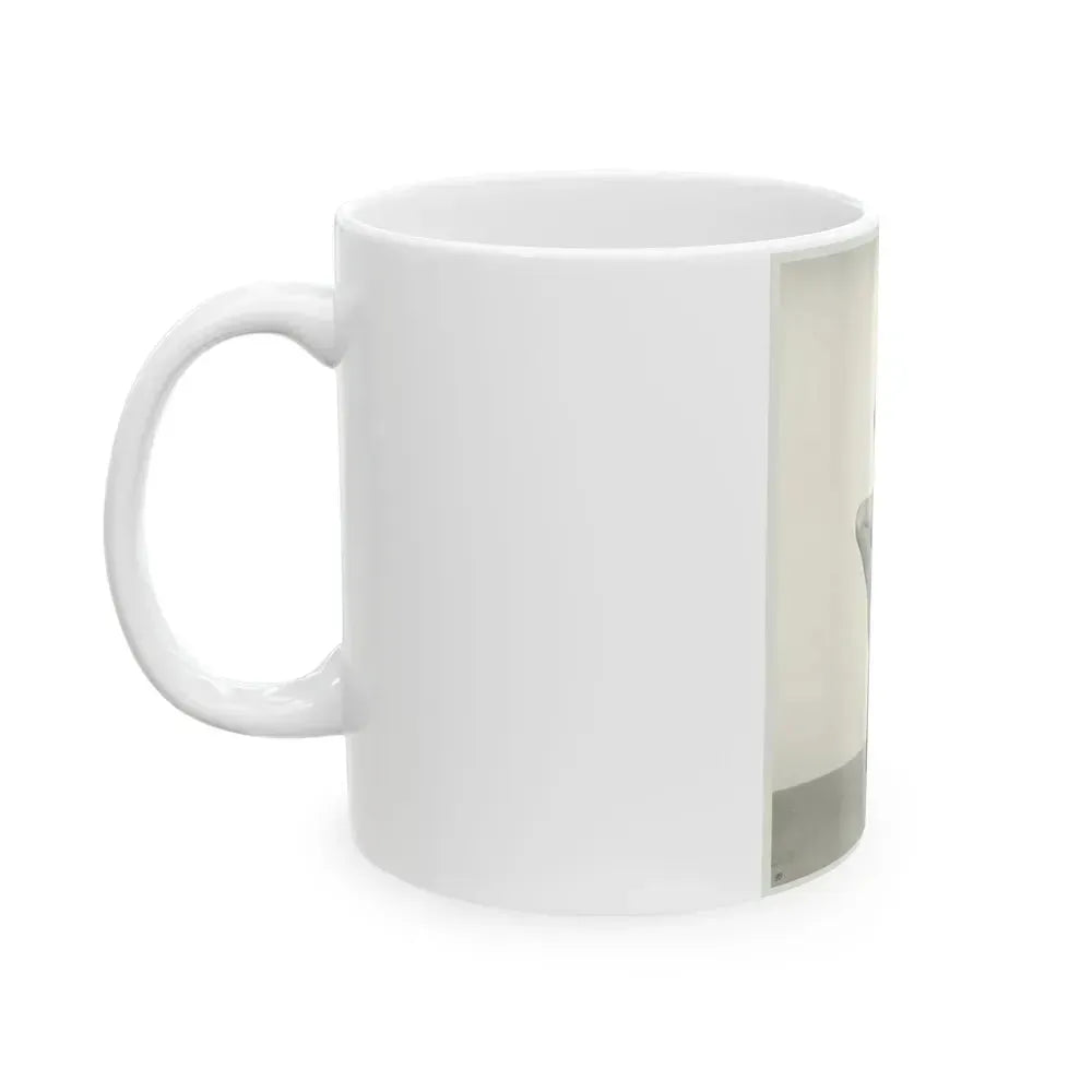 Diana Dors #167 (Vintage Female Icon) White Coffee Mug - Go Mug Yourself