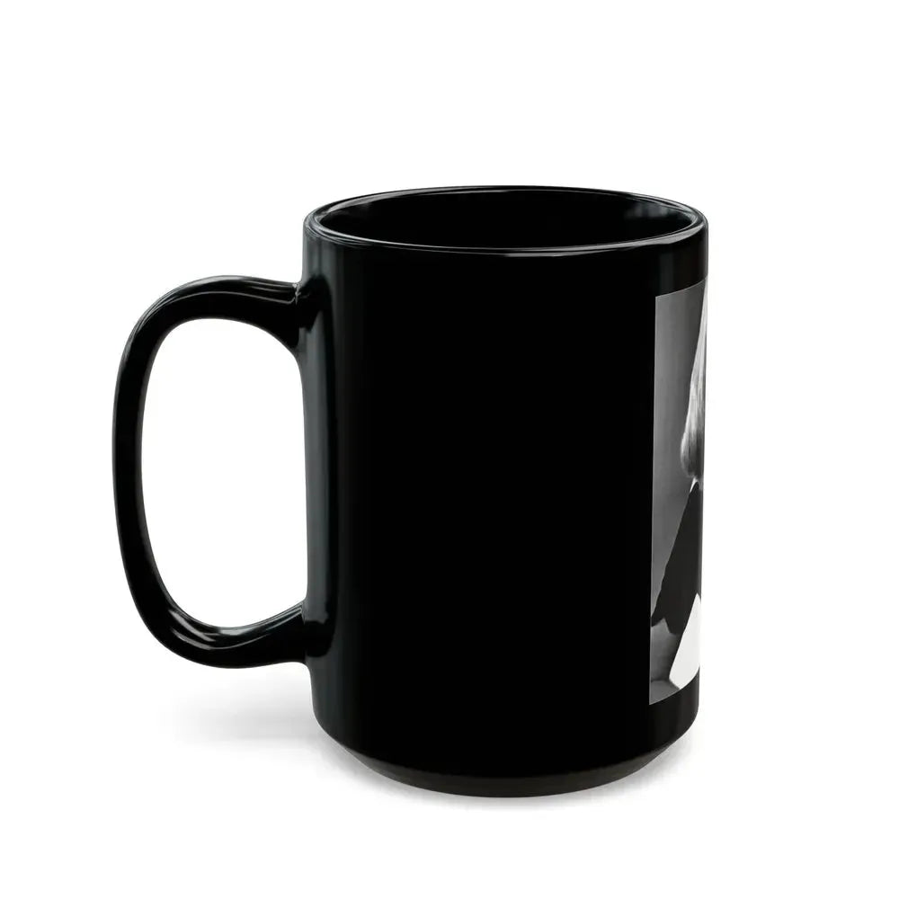 Diana Dors #169 (Vintage Female Icon) Black Coffee Mug - Go Mug Yourself