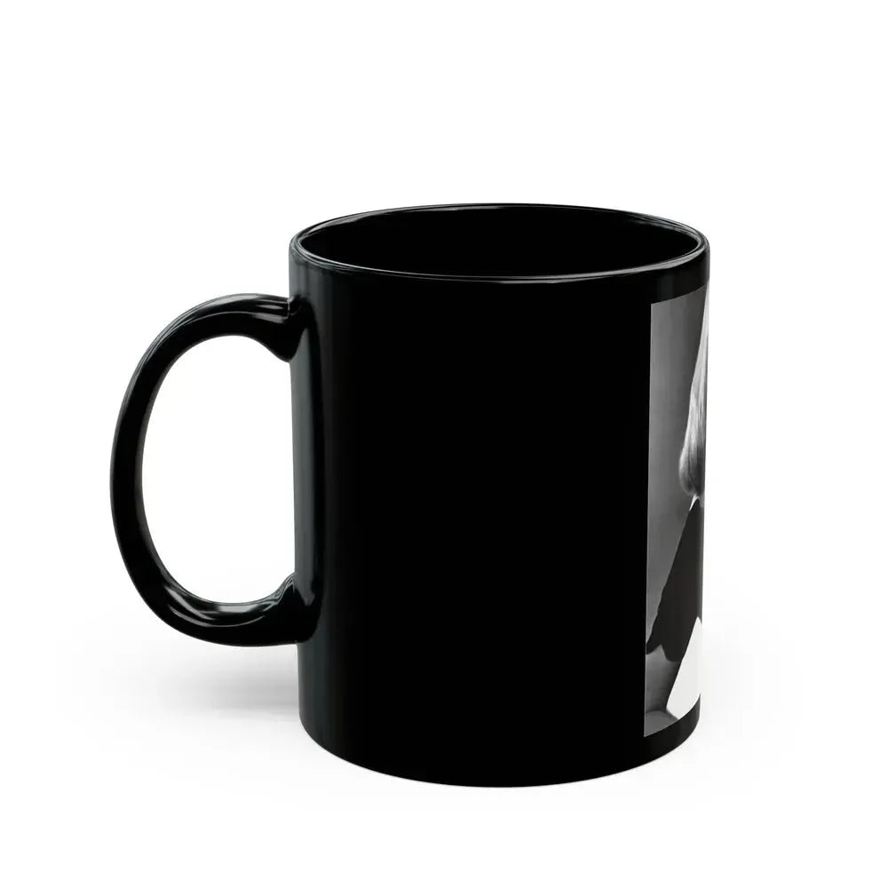 Diana Dors #169 (Vintage Female Icon) Black Coffee Mug - Go Mug Yourself