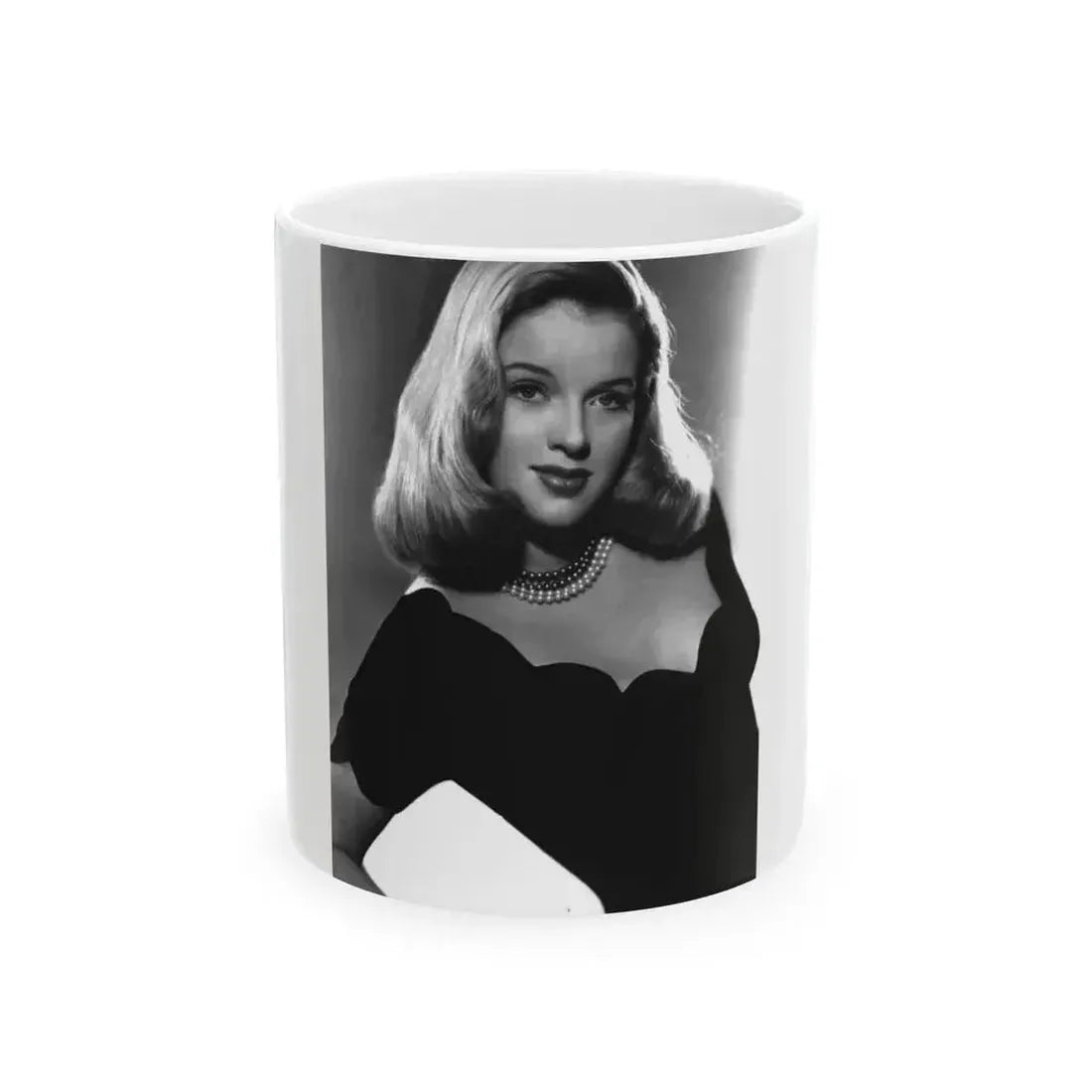Diana Dors #169 (Vintage Female Icon) White Coffee Mug 11oz - Go Mug Yourself