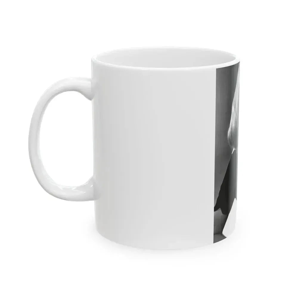 Diana Dors #169 (Vintage Female Icon) White Coffee Mug - Go Mug Yourself