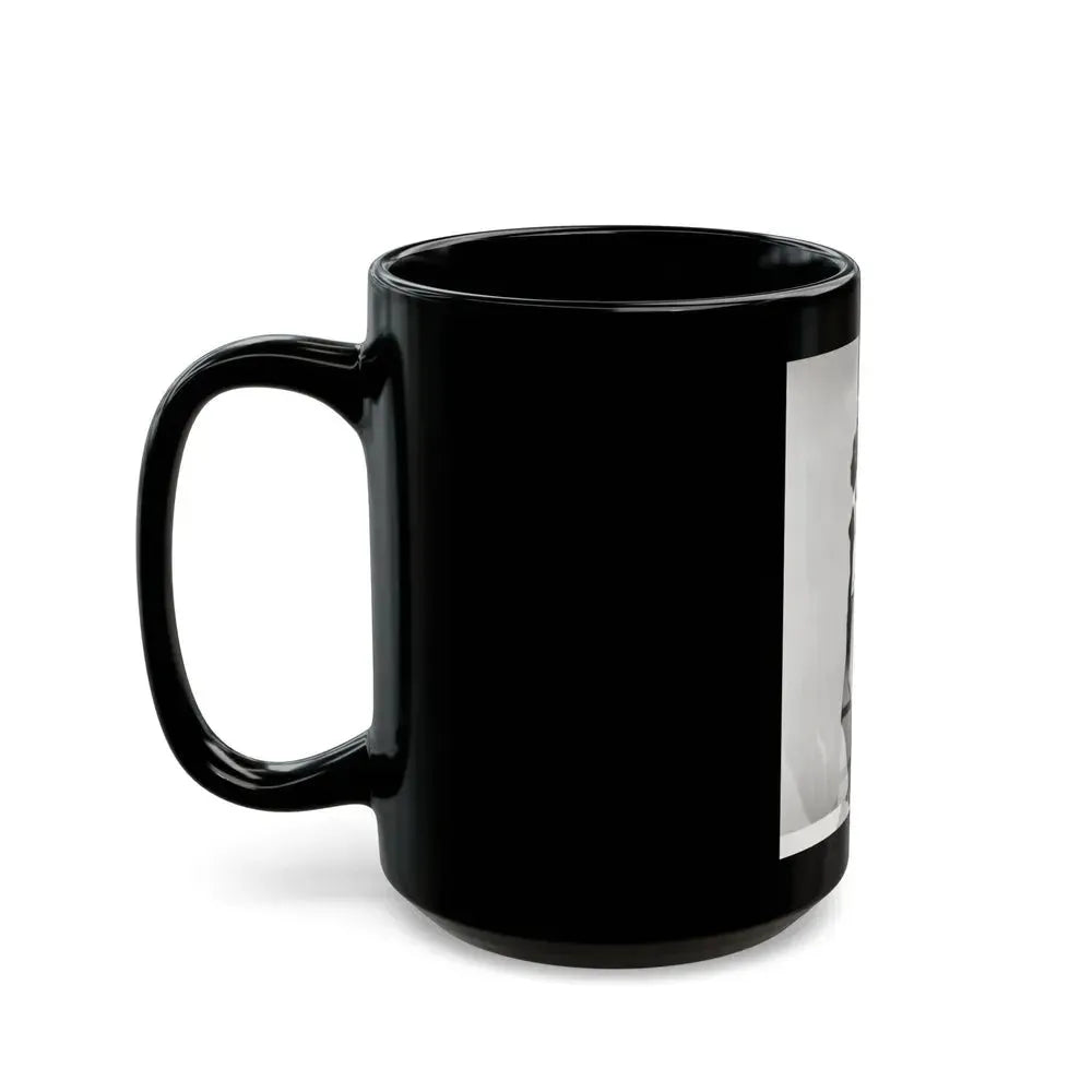 Diana Dors #171 (Vintage Female Icon) Black Coffee Mug - Go Mug Yourself