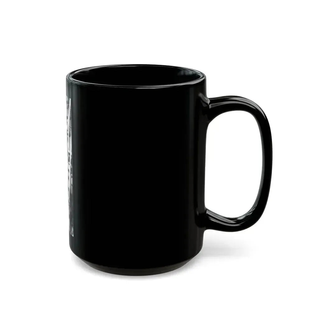 Diana Dors #175 (Vintage Female Icon) Black Coffee Mug - Go Mug Yourself