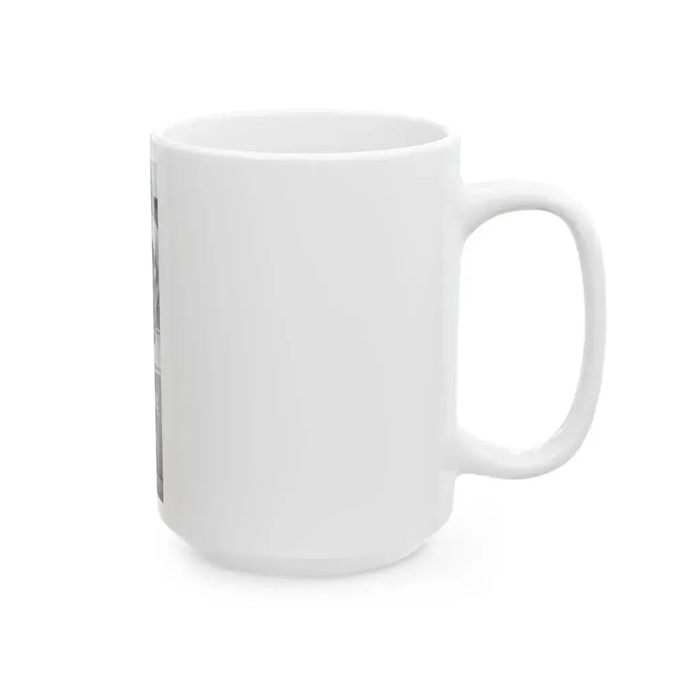 Diana Dors #176 (Vintage Female Icon) White Coffee Mug - Go Mug Yourself