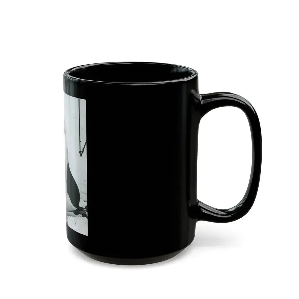Diana Dors #177 (Vintage Female Icon) Black Coffee Mug - Go Mug Yourself