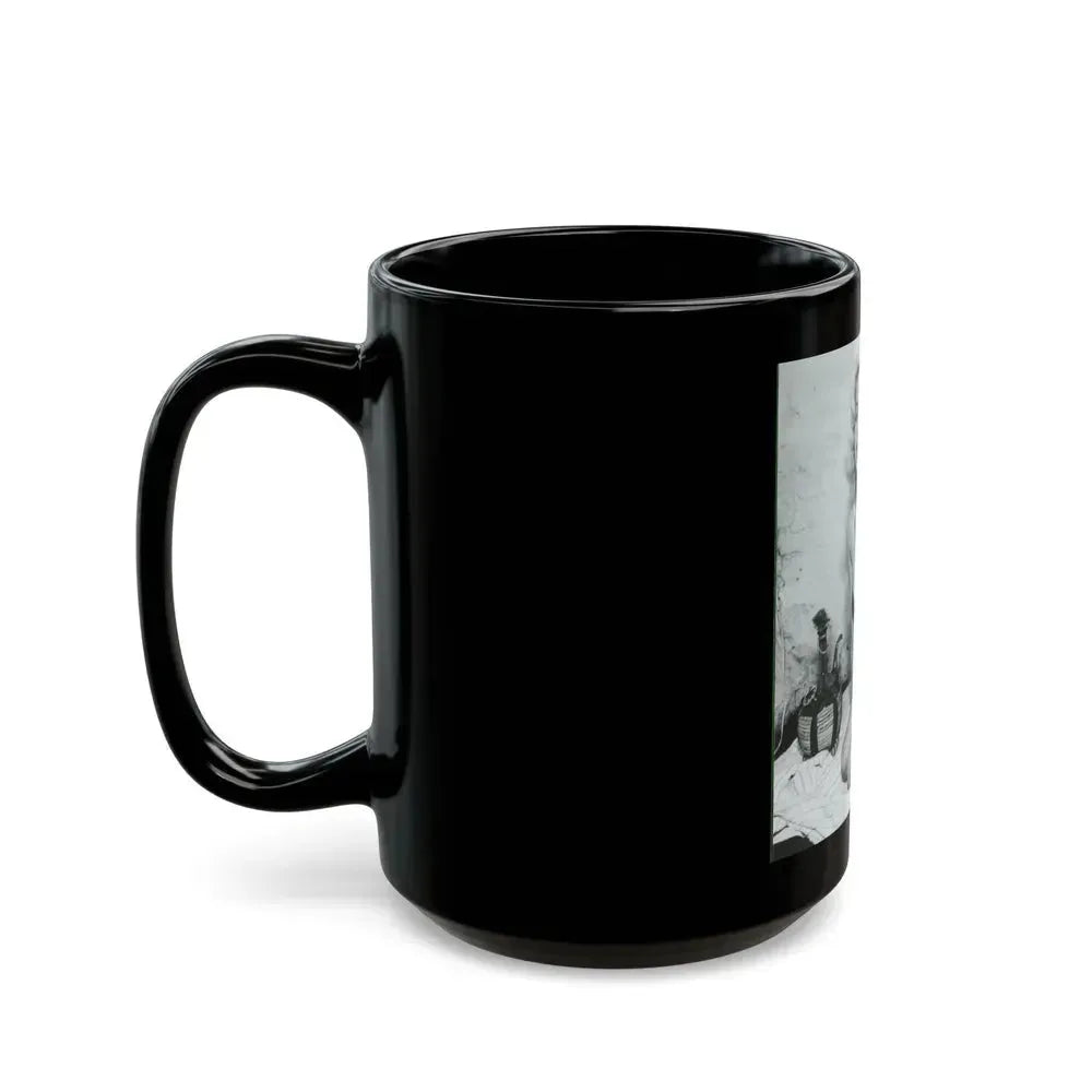 Diana Dors #177 (Vintage Female Icon) Black Coffee Mug - Go Mug Yourself