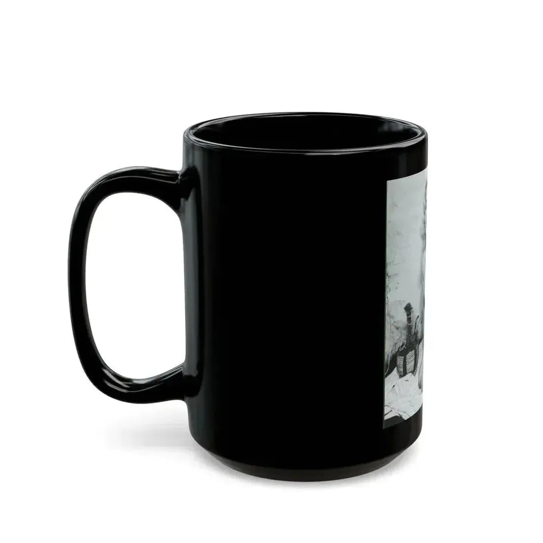 Diana Dors #177 (Vintage Female Icon) Black Coffee Mug - Go Mug Yourself