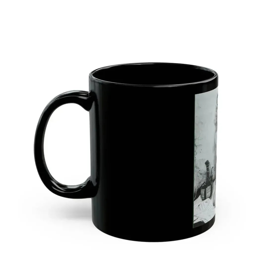 Diana Dors #177 (Vintage Female Icon) Black Coffee Mug - Go Mug Yourself