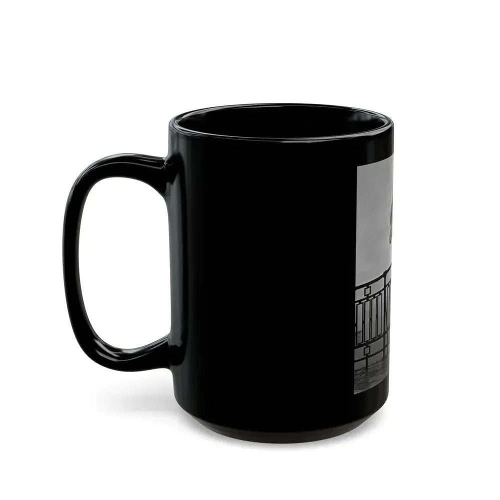Diana Dors #178 (Vintage Female Icon) Black Coffee Mug - Go Mug Yourself