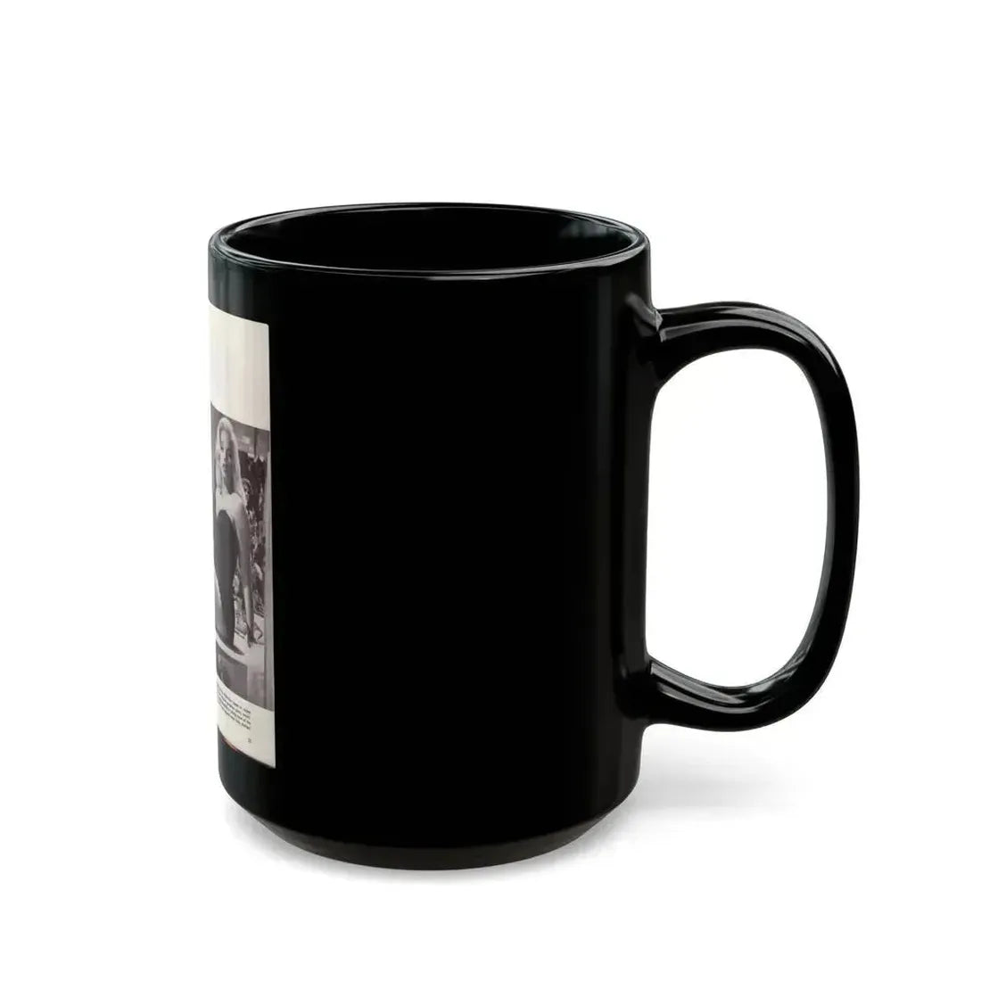 Diana Dors #180 (Vintage Female Icon) Black Coffee Mug - Go Mug Yourself
